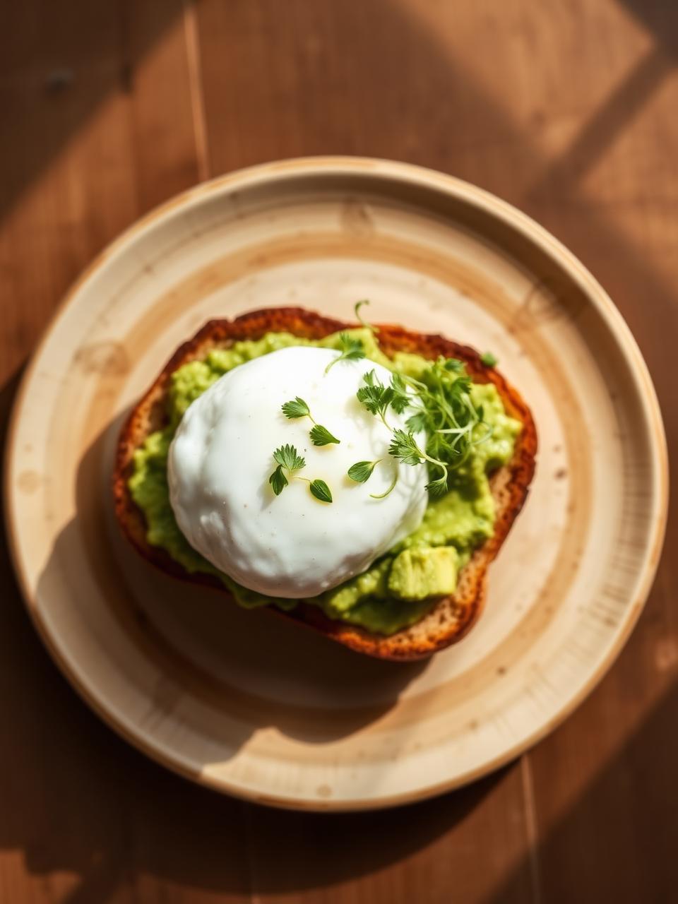 Tostada de Aguacate